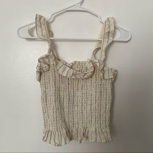 Aeropostale Shirred Top